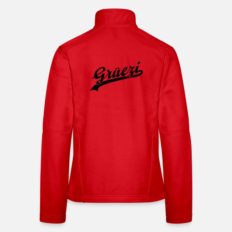 Grüezi Frauen Softshelljacke