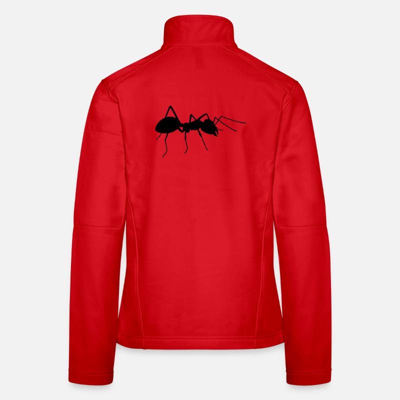 Fourmi Veste en tissu softshell Femme