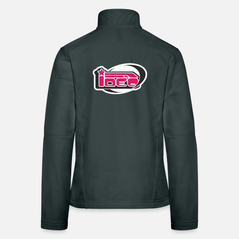 Die Idee von y2k Frauen Softshelljacke