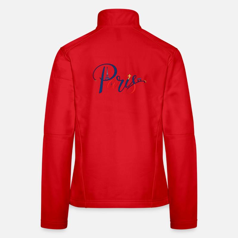 The authentic Paris souvenir Women's Softshell Jacket
