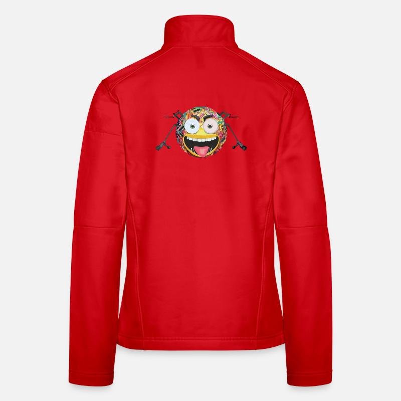 Triple Moji Women's Softshell Jacket