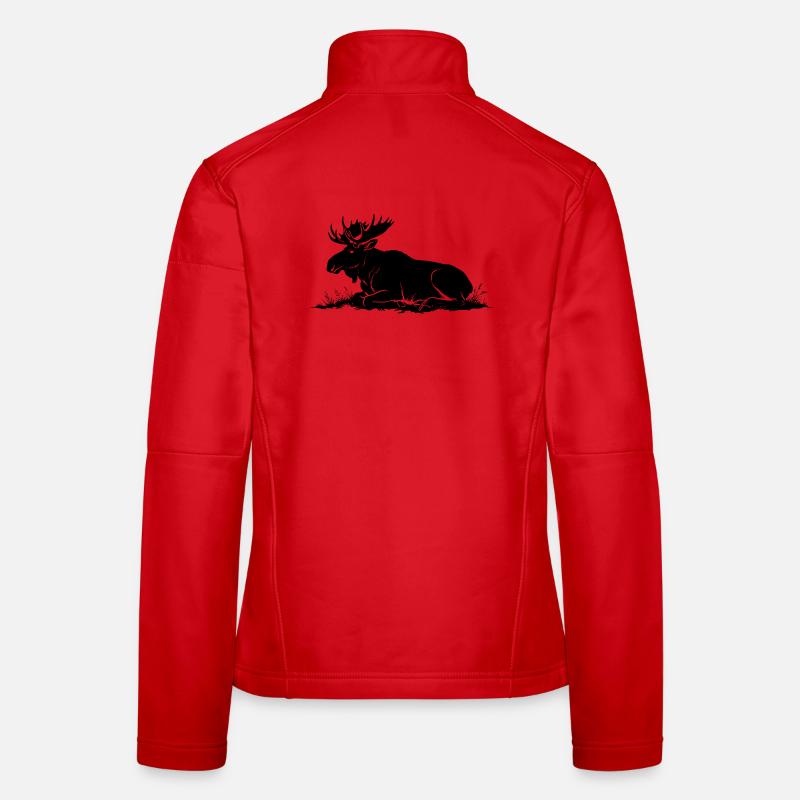 Elch Frauen Softshelljacke