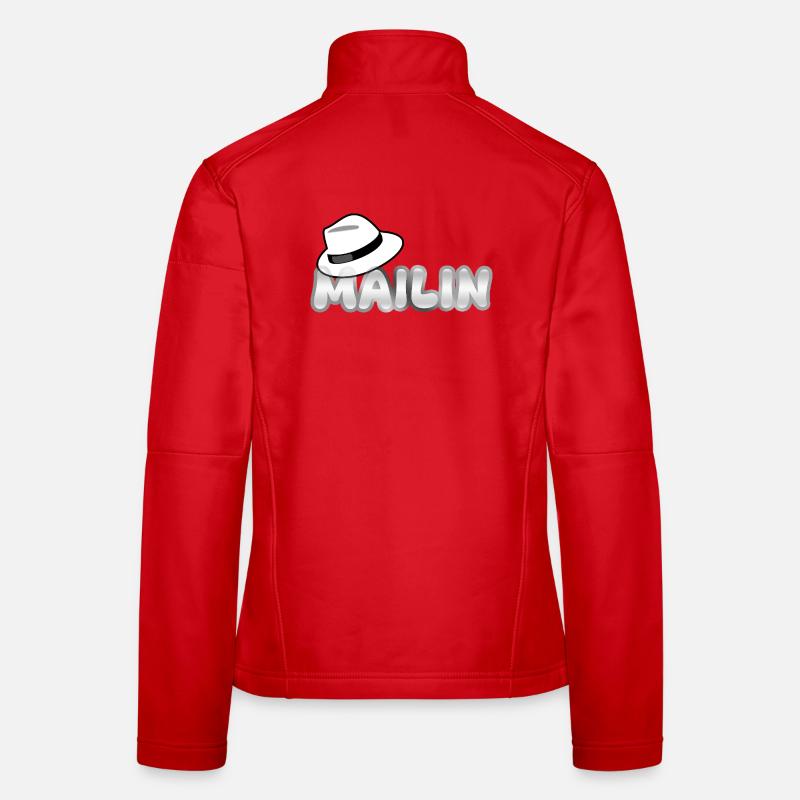Le mailin comme prénom Veste en tissu softshell Femme