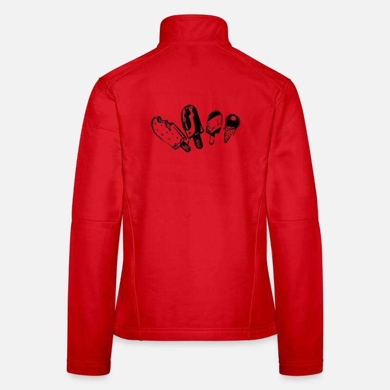 Eis-am-Stiel Kollektion Frauen Softshelljacke