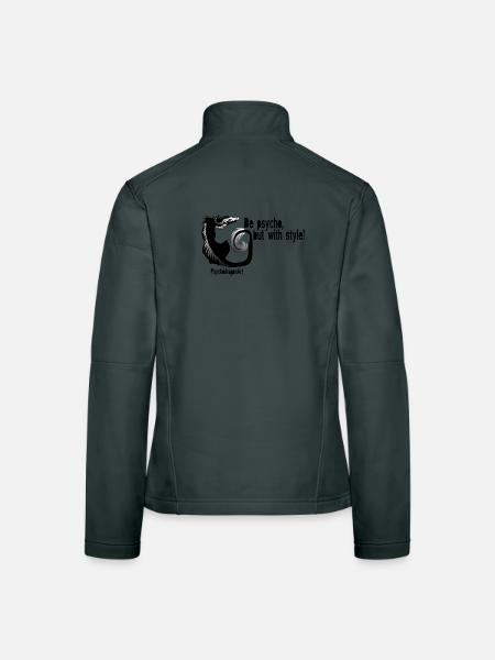 Psycho style - Women's Softshell Jacket - red - Back