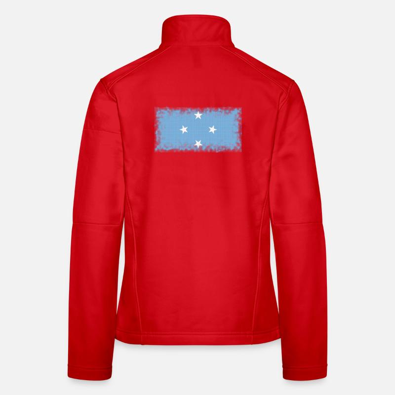 Gift for Micronesia Women's Softshell Jacket