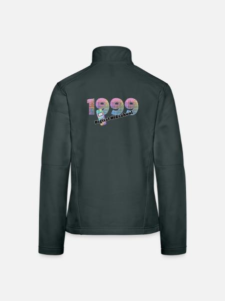 1999 – Digital threshold - Women's Softshell Jacket - red - Back