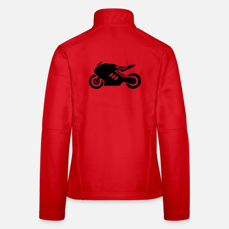 motorcycle Women's Softshell Jacket