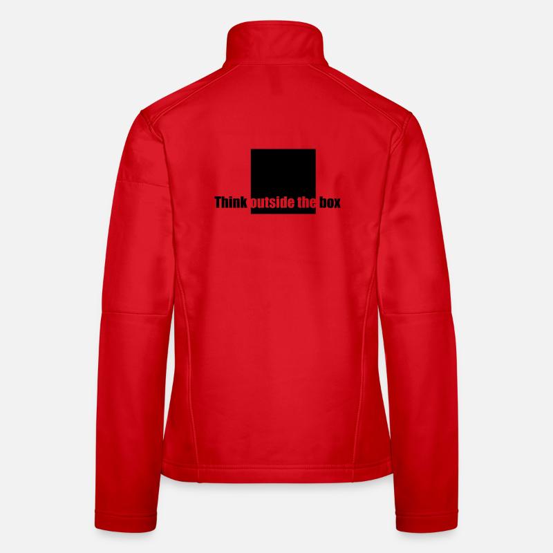 Sortez des sentiers battus Veste en tissu softshell Femme