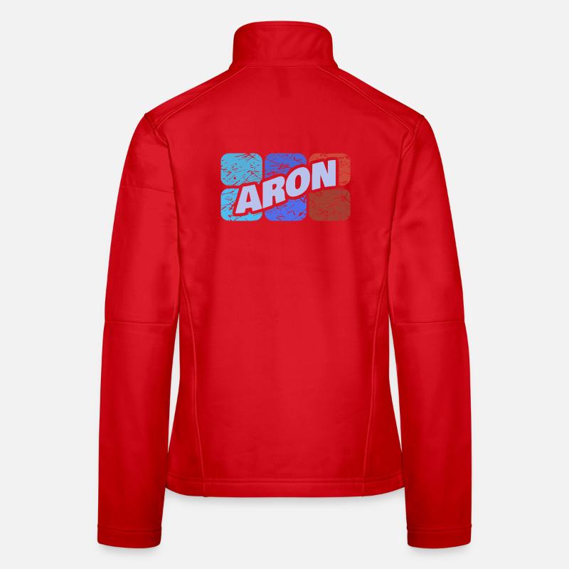 First name Aron Women's Softshell Jacket