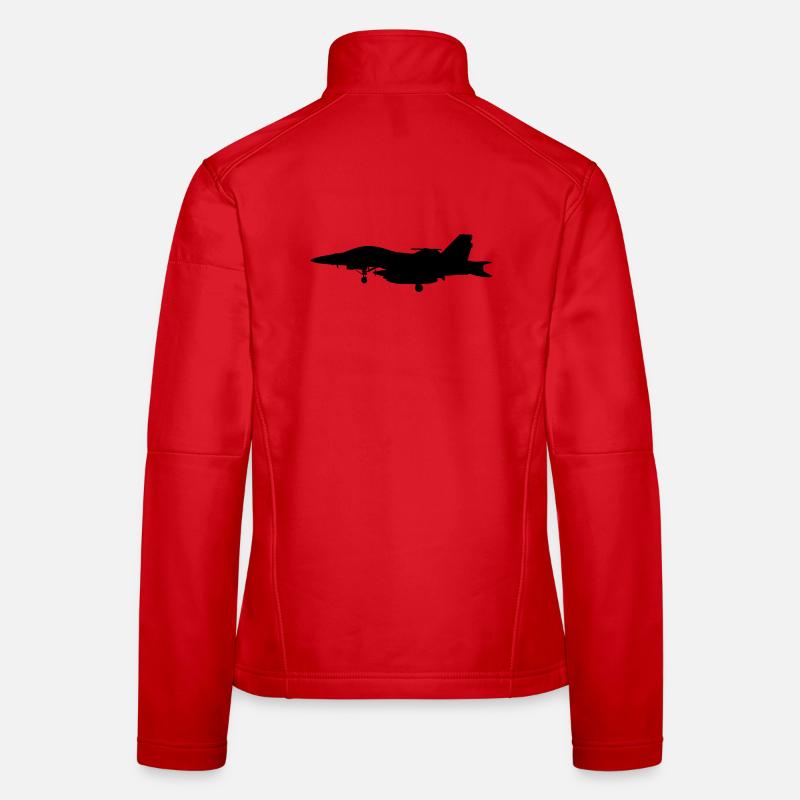Avion de Chasse Veste en tissu softshell Femme