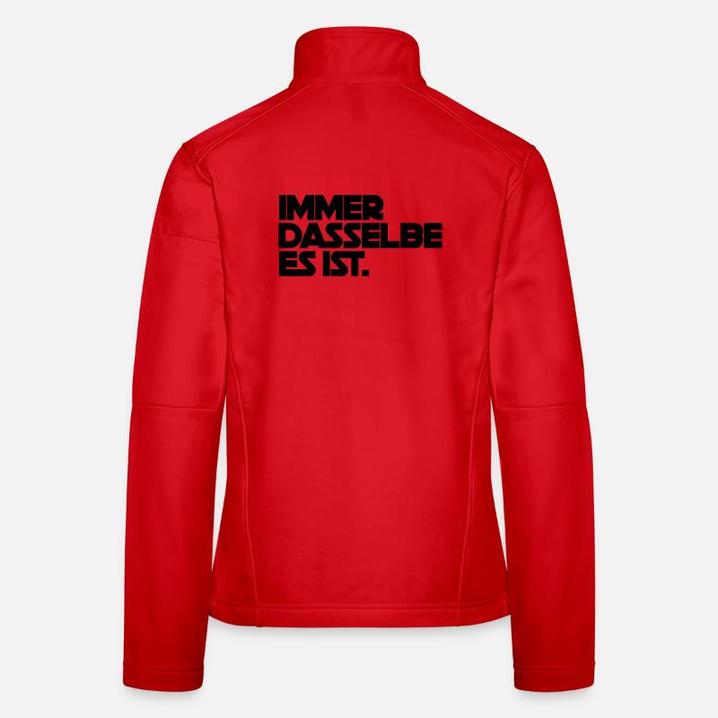 Toujours le même, c’est Veste en tissu softshell Femme