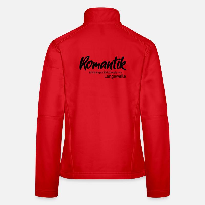 Romantisme Veste en tissu softshell Femme
