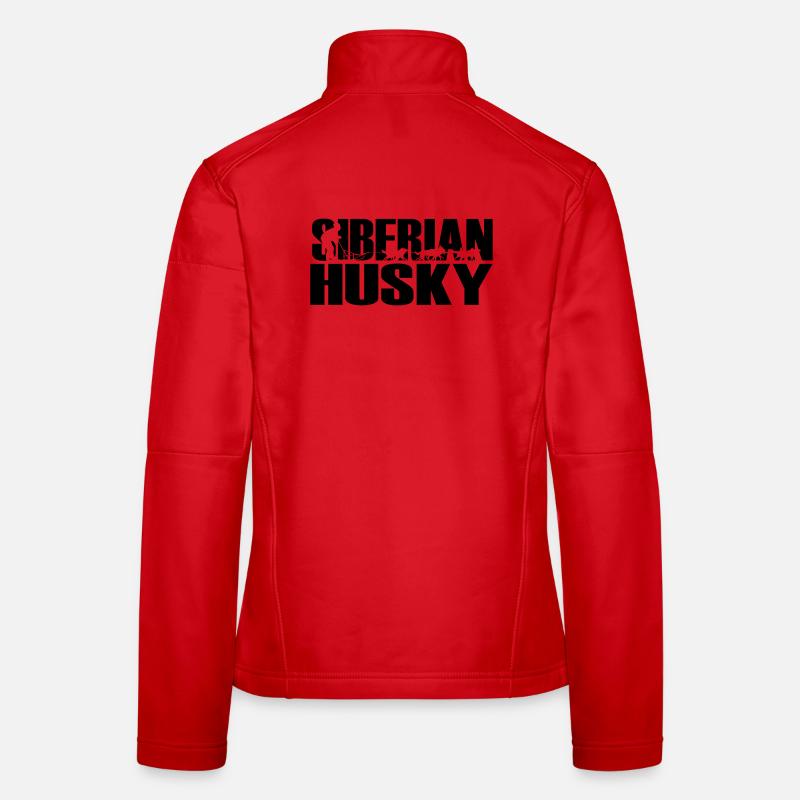 Huskies Siberian Husky Women's Softshell Jacket