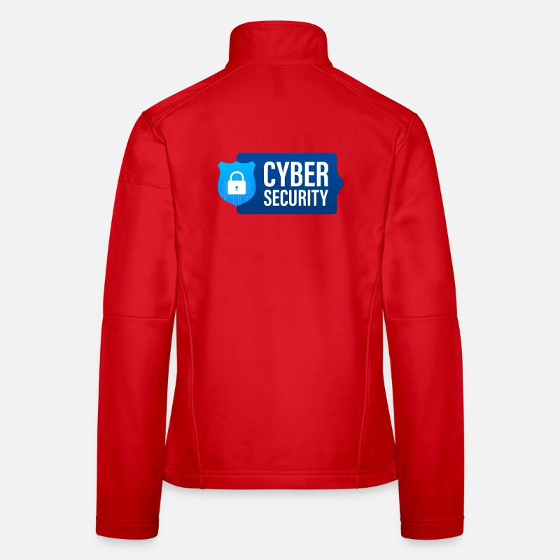 cyber security, ordinateur Veste en tissu softshell Femme