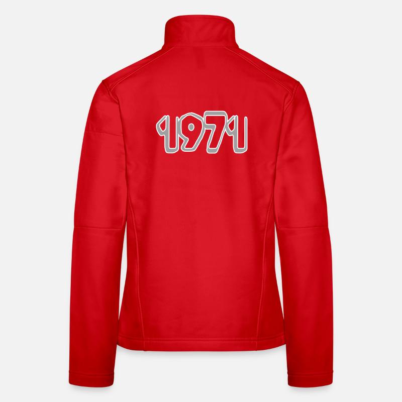 Année 1971 Veste en tissu softshell Femme