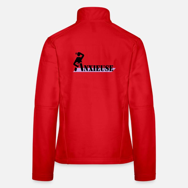 ängstlich Frauen Softshelljacke