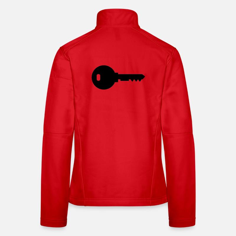 Hausschlüssel Frauen Softshelljacke