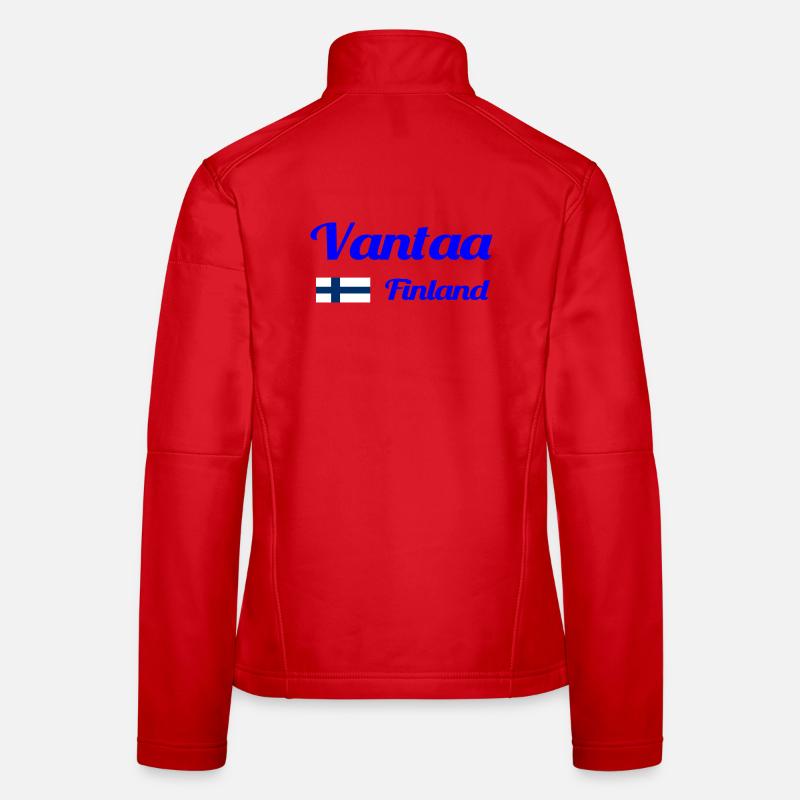 Vantaa Finlande Imprimer Veste en tissu softshell Femme