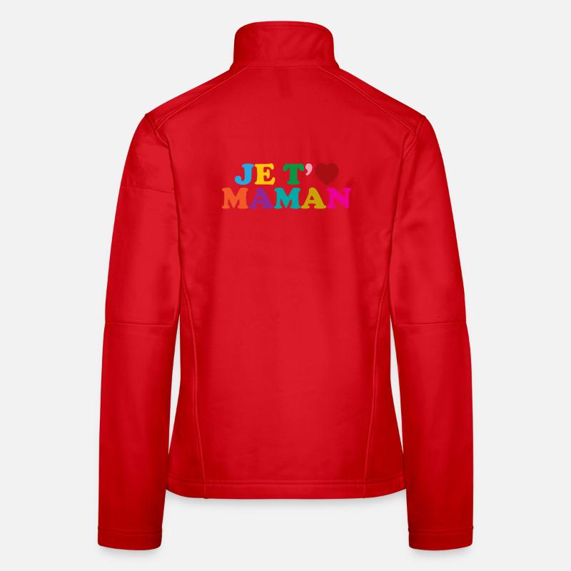 Ich liebe dich, Mama – Muttertag Frauen Softshelljacke