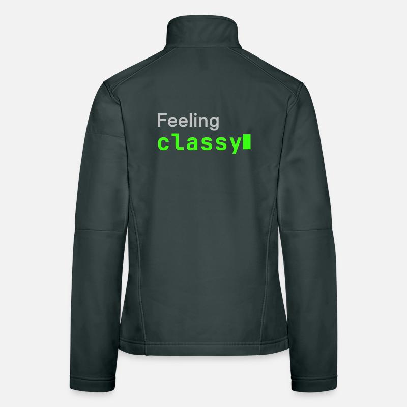 Feeling classy | Developer mood Women's Softshell Jacket