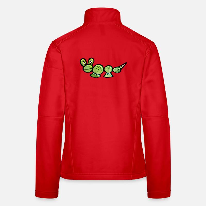 Crazy Caterpillar from Mars Women's Softshell Jacket