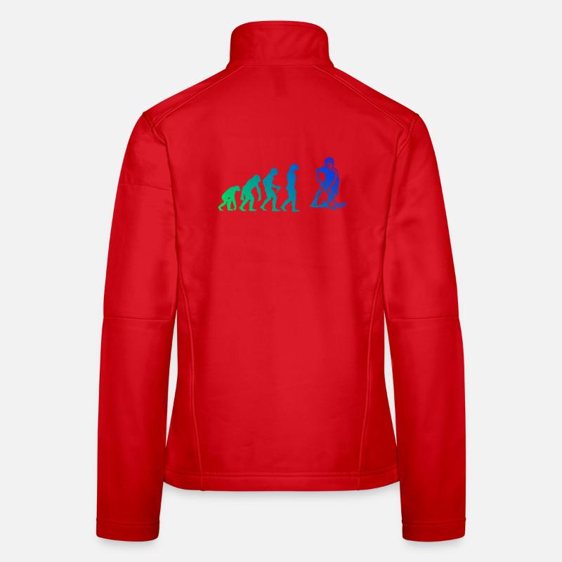 Déclaration pour tout le floorball Veste en tissu softshell Femme