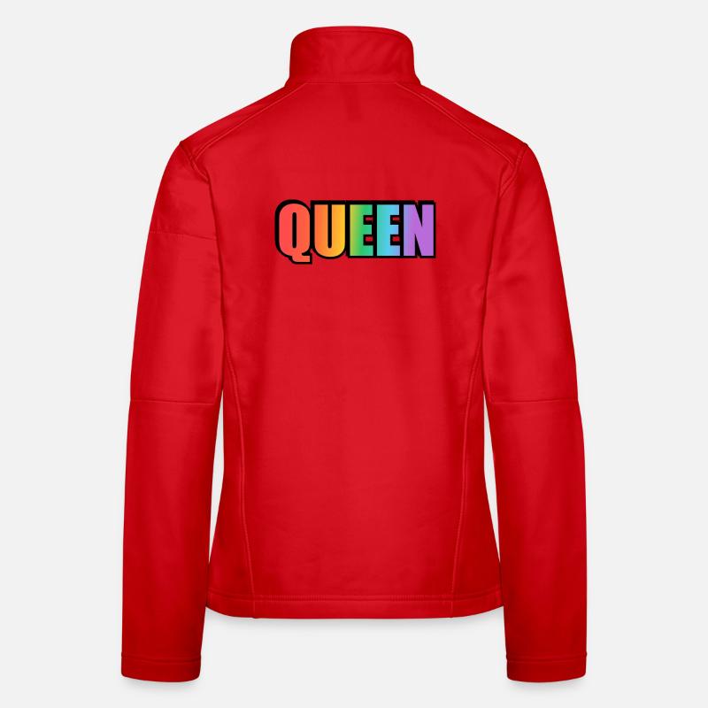 KÖNIGIN REGENBOGEN Frauen Softshelljacke