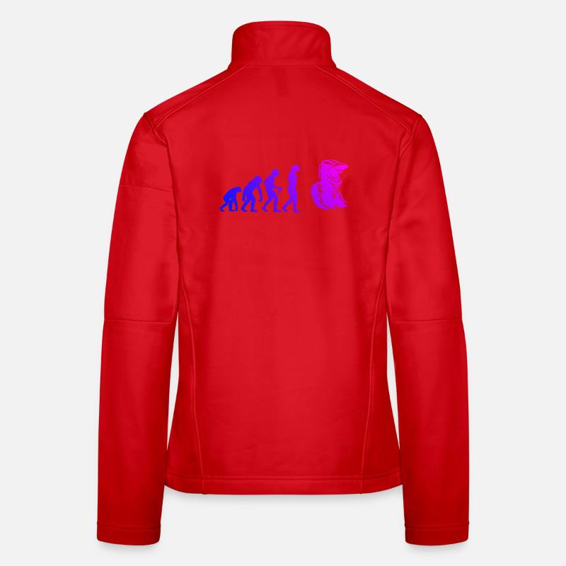 Statement for all motocross Women's Softshell Jacket