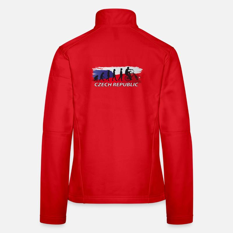Balle de cyclisme | Cycle Ball, République tchèque Veste en tissu softshell Femme