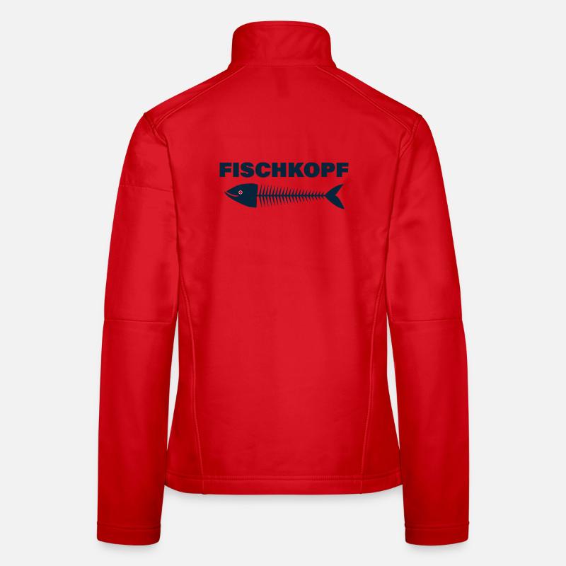 FISCHKOPF Frauen Softshelljacke