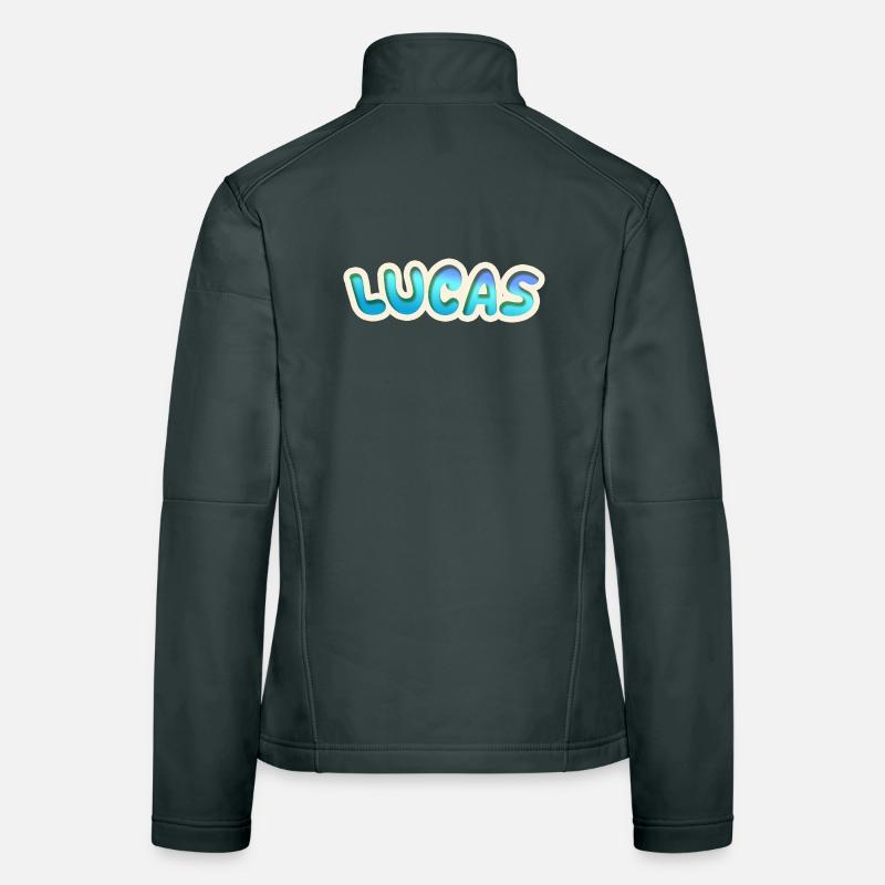Lucas en tant que profession Veste en tissu softshell Femme