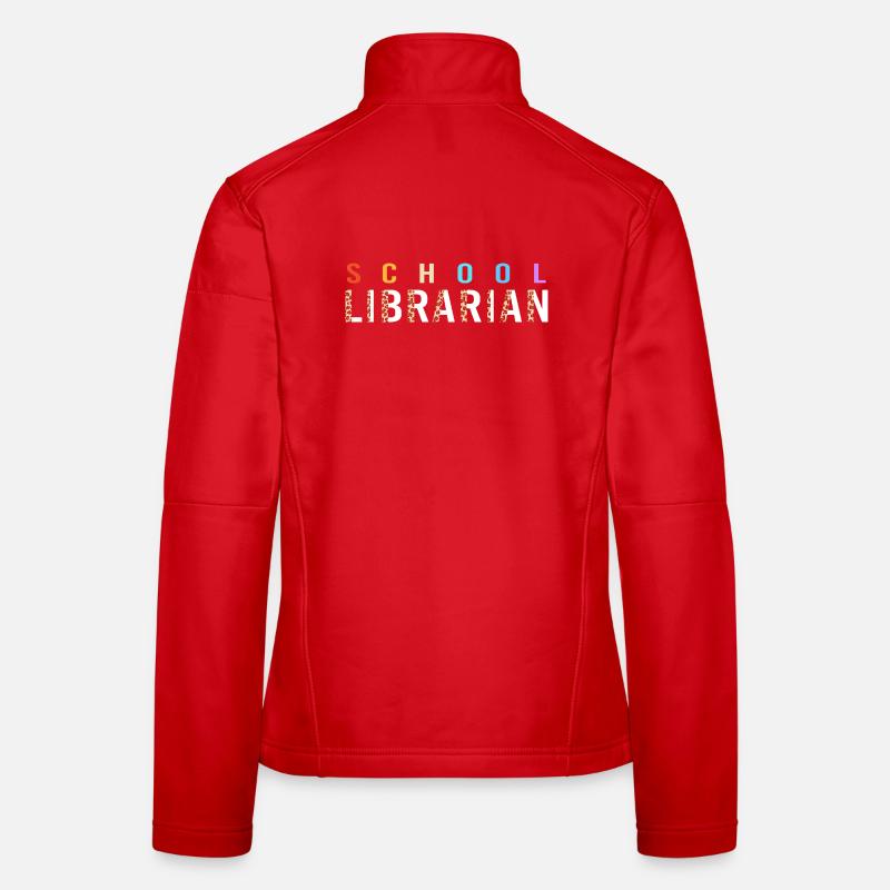 Leseratte Bibliothek Lesen Frauen Softshelljacke