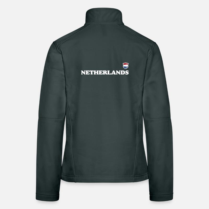 Netherlands Women's Softshell Jacket