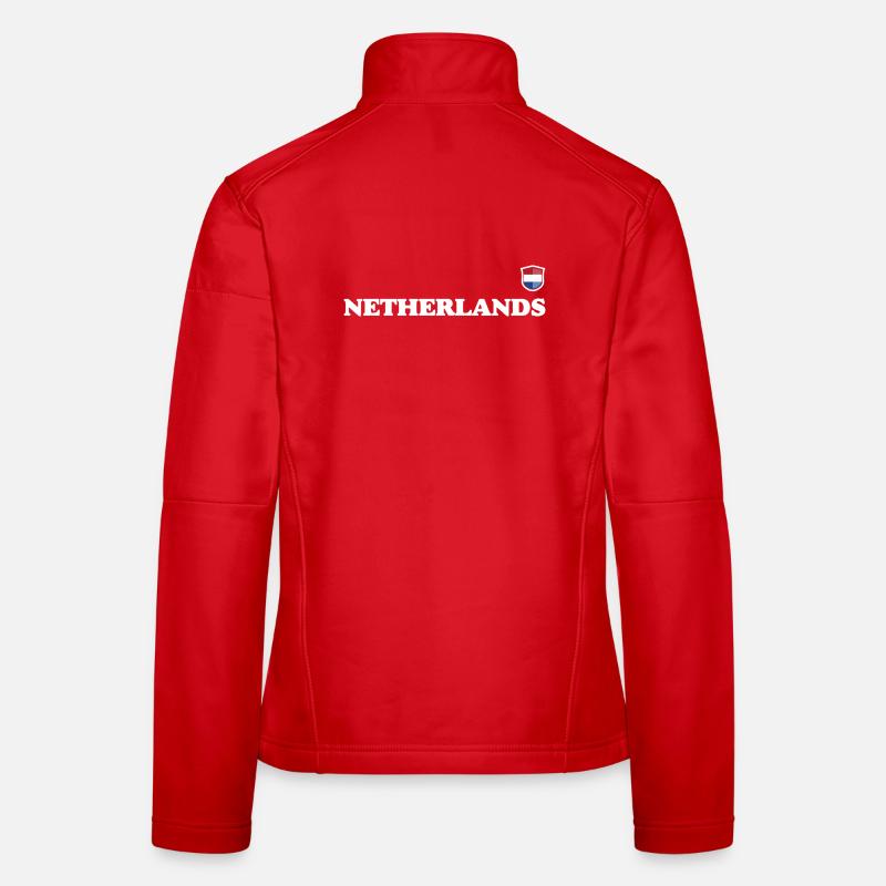 Niederlande Frauen Softshelljacke