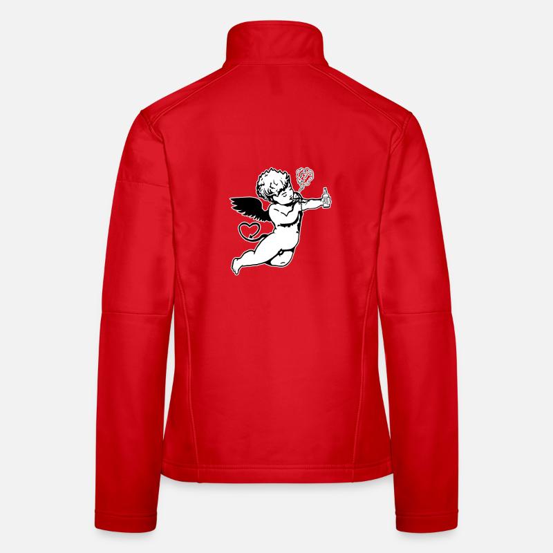 Dämonen-Ange Frauen Softshelljacke