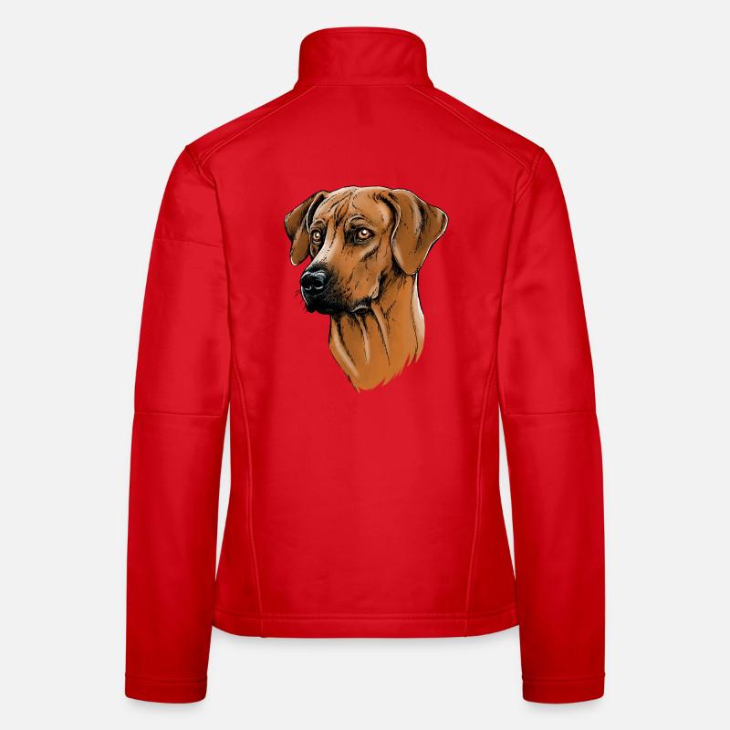 Rhodesian Ridgeback Frauen Softshelljacke