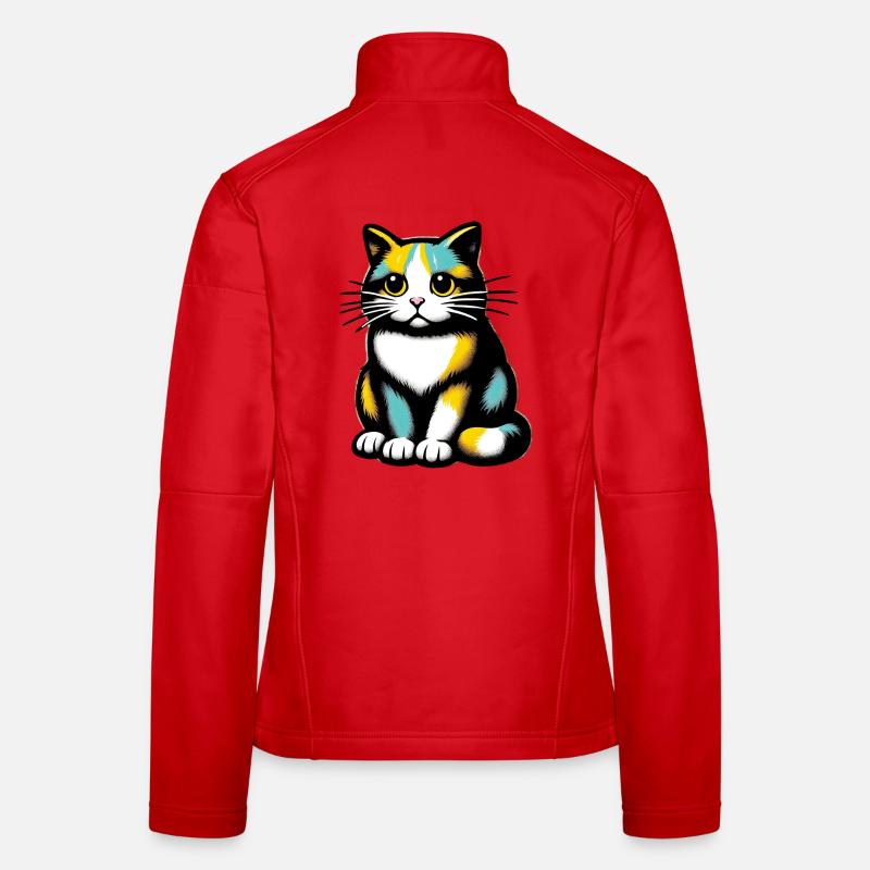 Cat Women's Softshell Jacket