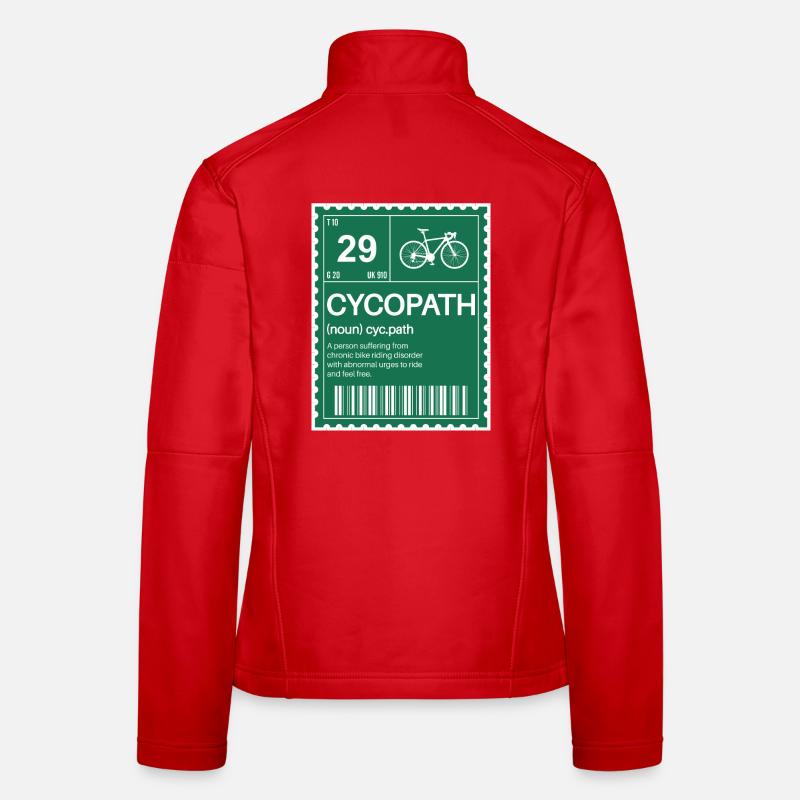 Cyclepath Definition Print Tee Women's Softshell Jacket