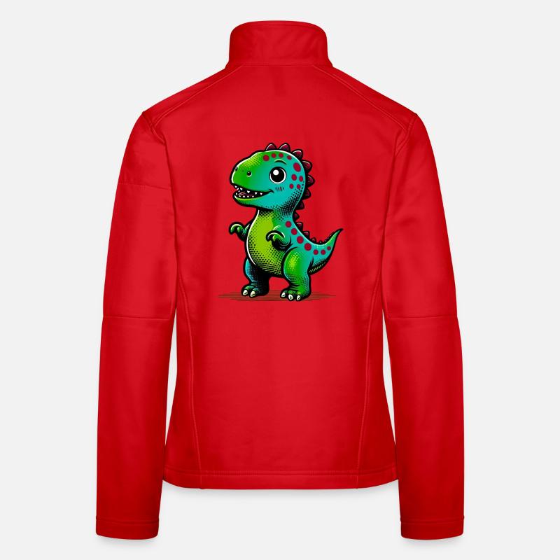 Dinosaur Women's Softshell Jacket