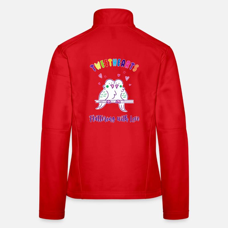 Tweethearts Schmeichelhaft mit Liebe Frauen Softshelljacke