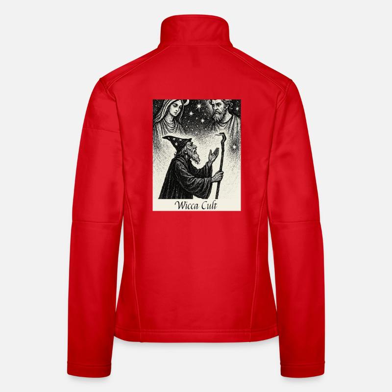 Wicca Cult Veste en tissu softshell Femme