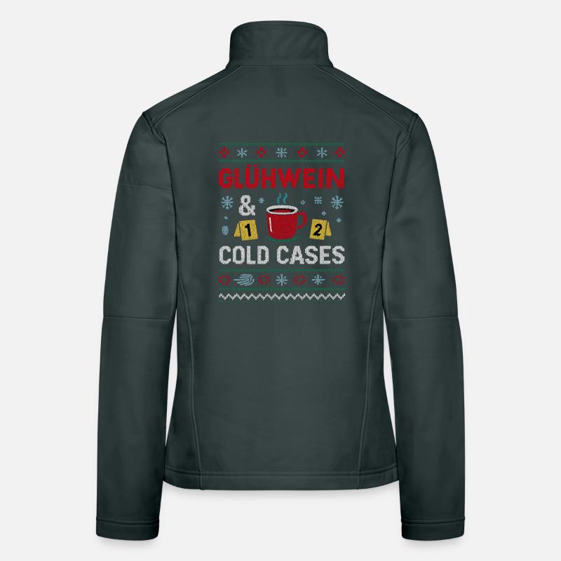 Mulled Wine & Cold Cases Women's Softshell Jacket