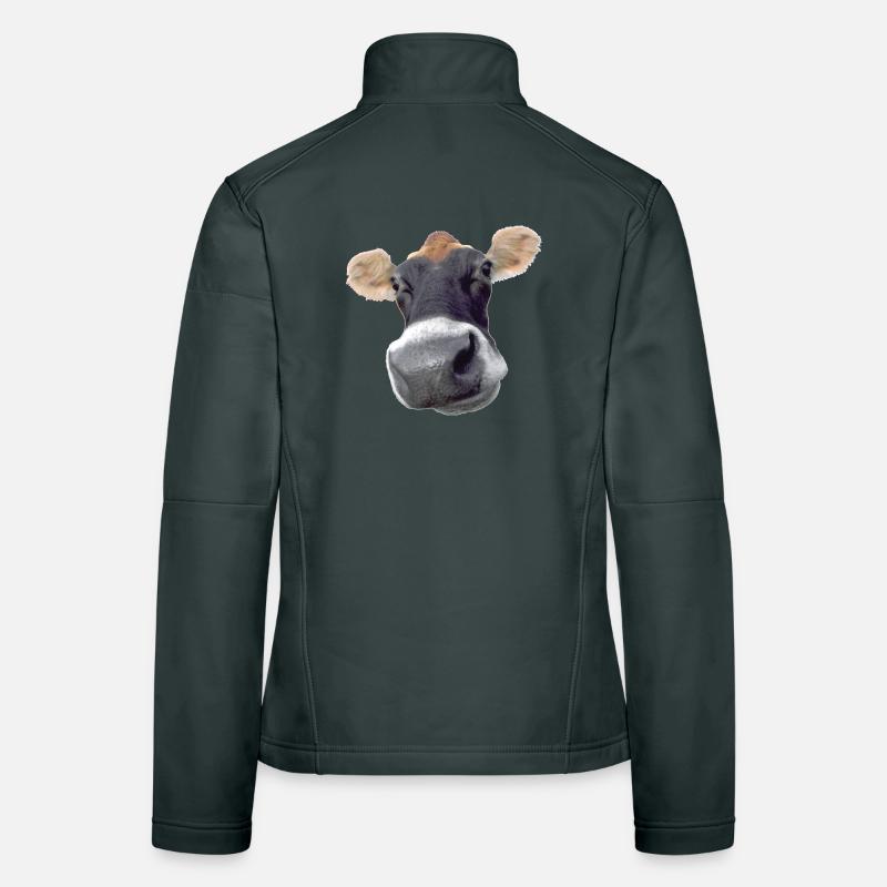 Muh Kuh Frauen Softshelljacke