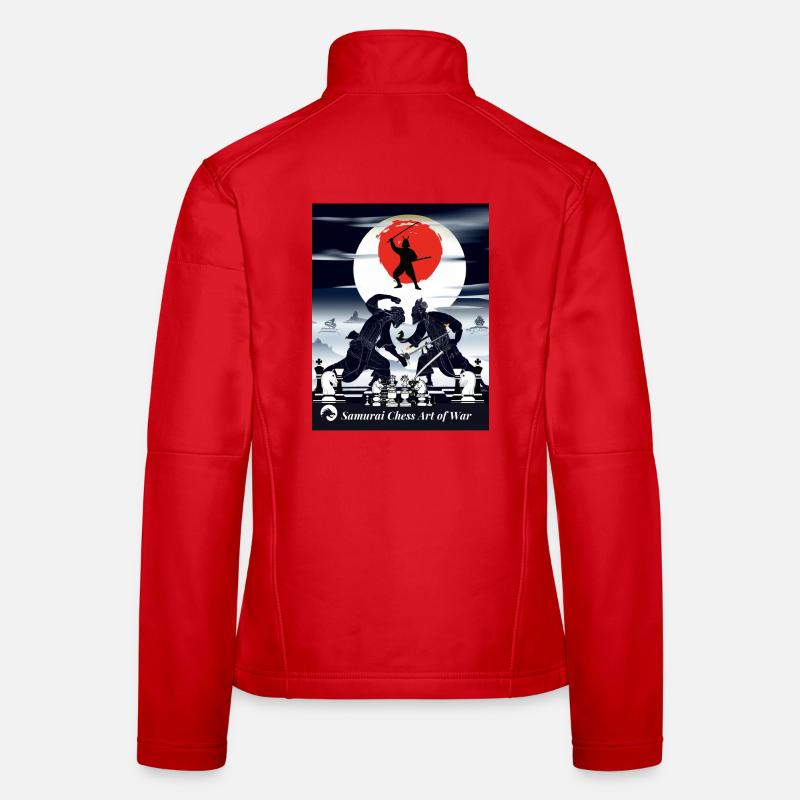 Jeu de combat d’échecs samouraï Samouraï Art of War Veste en tissu softshell Femme
