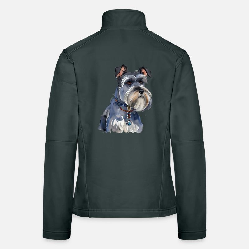 Schnauzer Women's Softshell Jacket