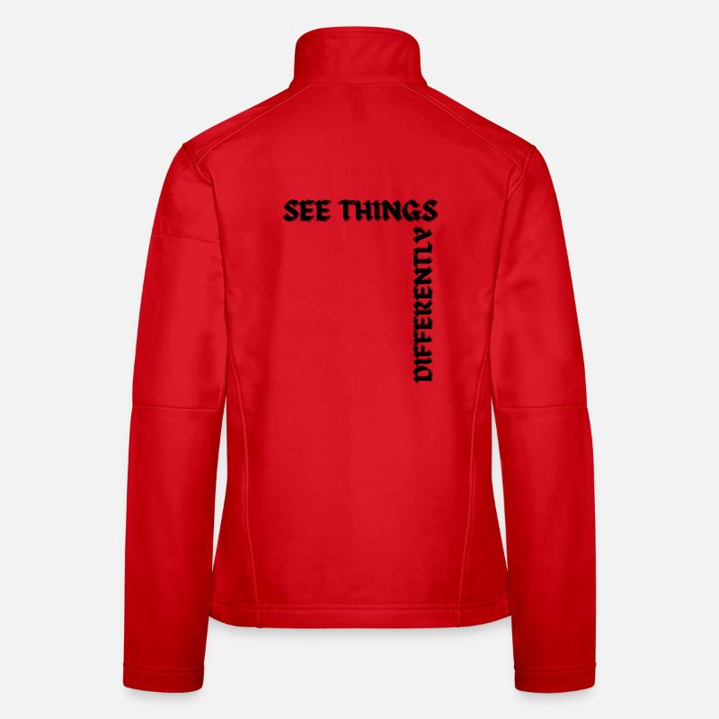 See things differently Women's Softshell Jacket