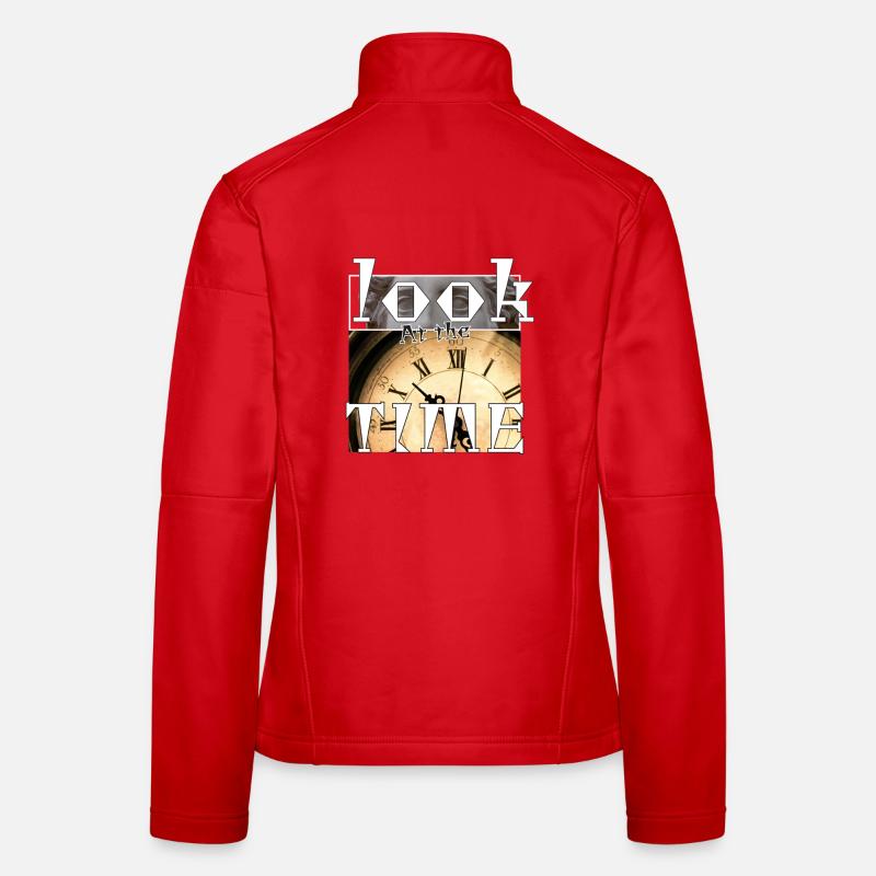 Look at the time Women's Softshell Jacket