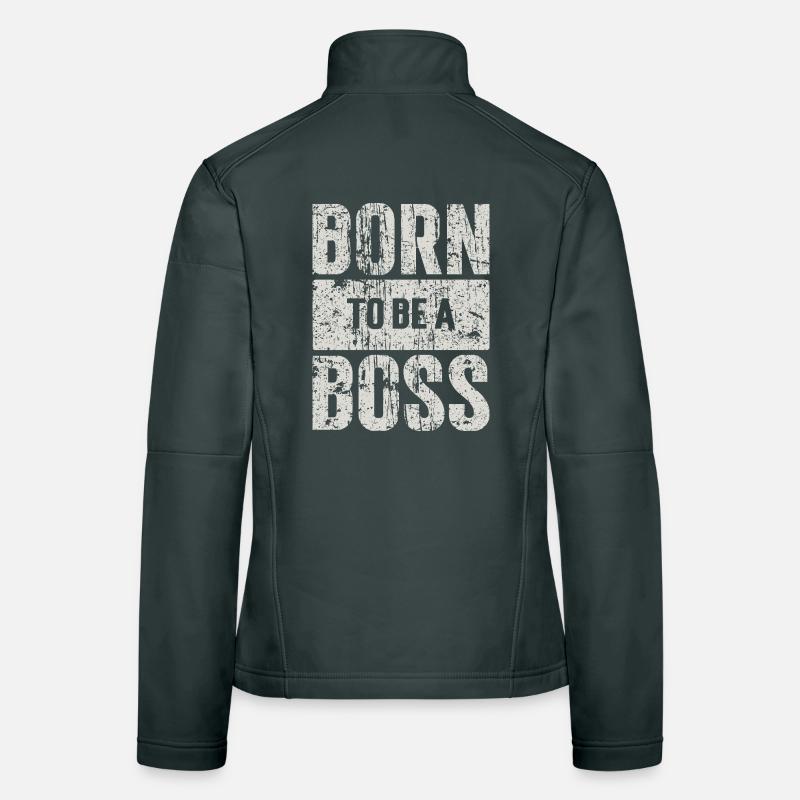 Ingenious business owner pattern Women's Softshell Jacket