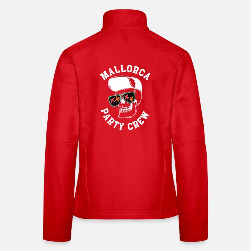 Es eskaliert eh! Frauen Softshelljacke
